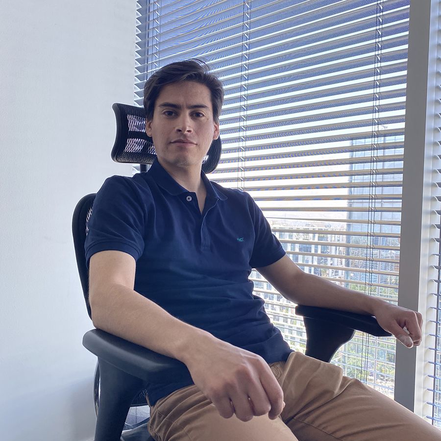 Headshot of a man looking into the camera